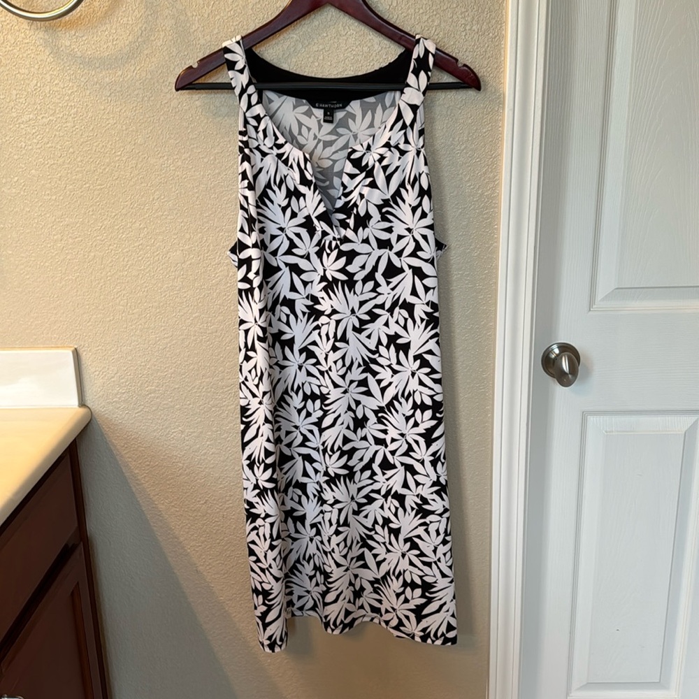 Black and white sundress